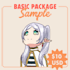 draw cute custom chibi illustrations