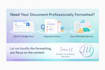 convert, format, and edit your documents