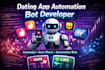 build dating app bot, tinder bot, bumble bot, grindr, onlyfans bot autoswipe bot