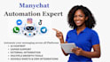 create manychat automation for facebook messenger, instagram, whatsapp, telegram