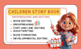write or edit children story book proofread kids book editor