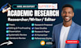 do expert academic writer services, academic ghostwriter, editing, proofreading