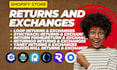 setup shopify return and exchanges primereturn returngo parceliwill yanet loop