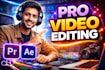 do professional vlog editing