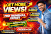 design high ctr youtube thumbnail