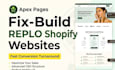 design a high converting shopify  landing page using replo to boost sale