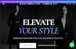 design a modern, aesthetic and responsive website