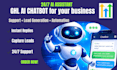 setup gohighlevel ai chatbot voice agent automation workflows ai development