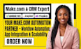 setup makecom automation, gohighlevel zapier make com automation expert