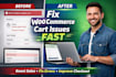 fix woocommerce cart page issues fast and professionally