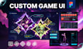 design custom game design for your mobile or pc game