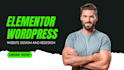 elementor, wordpress website with elementor pro, elementor website design