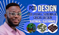 design pcb circuit pcb layout esp32 pcb schematic design esp8266 iot pcb gerber
