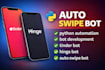 build custom python bots for dating apps, auto swipe, hinge bot