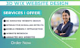3d interactive wix website redesign 3d animated wix interactive website effect