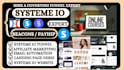 build systeme io online course, systeme io landing page, systeme io website