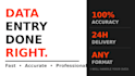 do data entry fast and accurate