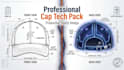 create a professional cap tech pack for production and manufacturing
