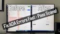 fix ada wcag accessibility errors on wordpress wix shopify to meet ada standard