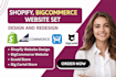 design redesign shopify bigcommerce website set ecwid big cartel ecommerce store