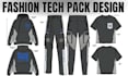 design fashion tech pack clothing tech pack fashion flats apparel design