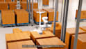 create 3d robotic animation warehouse packaging line factory automation video