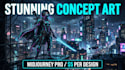 create stunning ai character designs and concept art