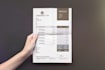 do professional invoice design, receipt, letterhead, PDF template