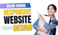 build online course website educational website lms website wordpress lms moodle