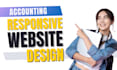 design accounting website bookkeeping website tax website wordpress website