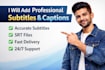 professionally add subtitles to your videos