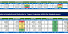 do advanced excel mis reports, pivot tables and dashboards