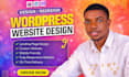 redesign wordpress website design wordpress website custom website development
