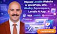 migrate lovable website to wordpress,wix, weebly, square space,lovable ai app