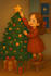 create christmas children book illustrations