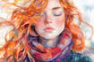 paint a watercolor illustration