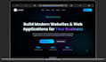 design and develop a premium responsive website using react