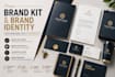 brand kit, brand identity and business branding kit logo design