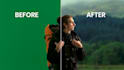 do professional green screen removal, chroma keying, and vfx compositing