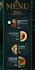 design modern menu restaurant menu digital menu