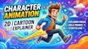 create professional character animation explainer video or cartoon storytelling