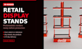 design a custom 3d retail display stand