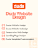 design and develop a responsive duda website