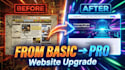 do custom website development as full stack developer