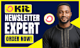 setup convertkit newsletter convertkit email sequence kit landing page expert
