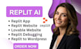 replit debugging replit expert replit integration replit automation replit ai