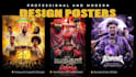 design professional sports or event posters and graphics