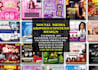 do flyer design, event flyer, flyer or leaflet in 12hrs