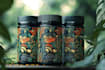 design premium supplement label and packaging with 3d mockup