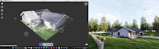 do scan to bim, revit modeling, 3d rendering and landscape design